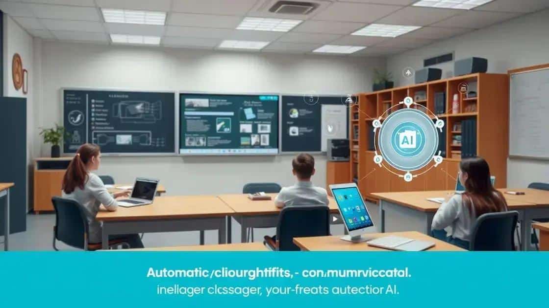 Future trends in AI for classroom management