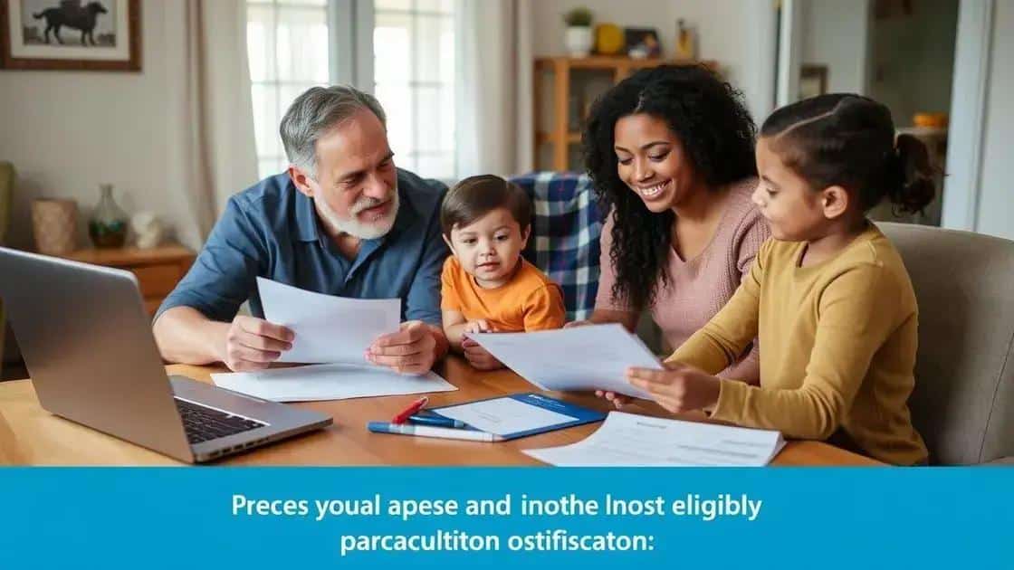 Eligibility criteria for assistance