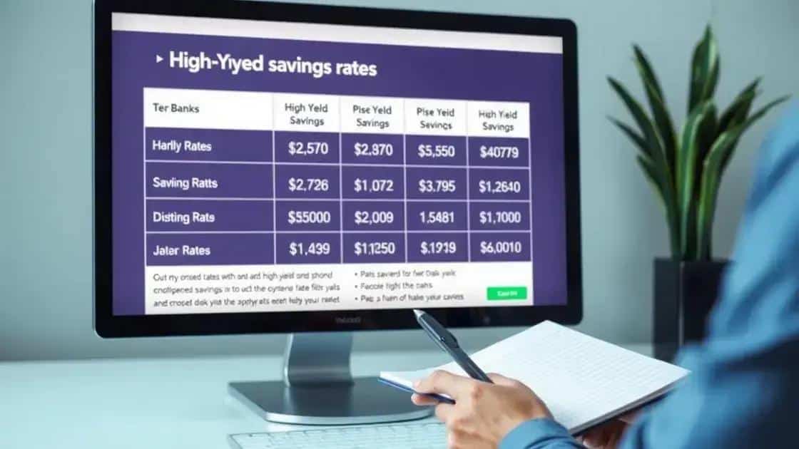Comparing current high-yield rates