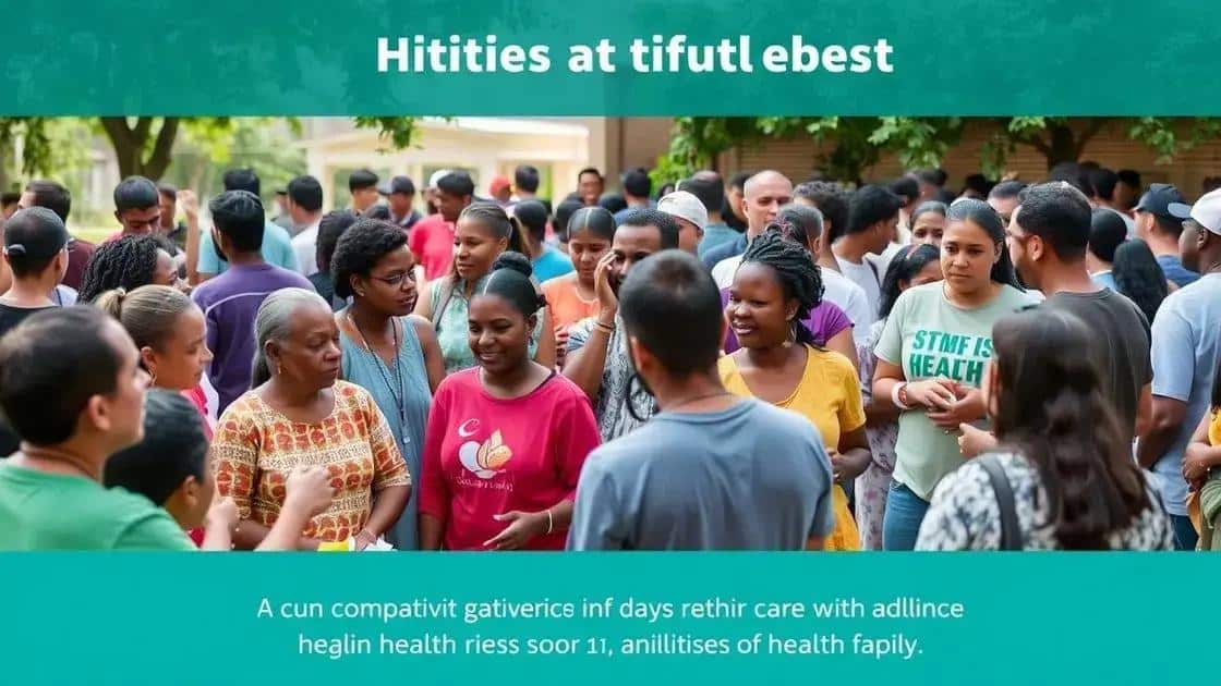 Engaging communities in health initiatives