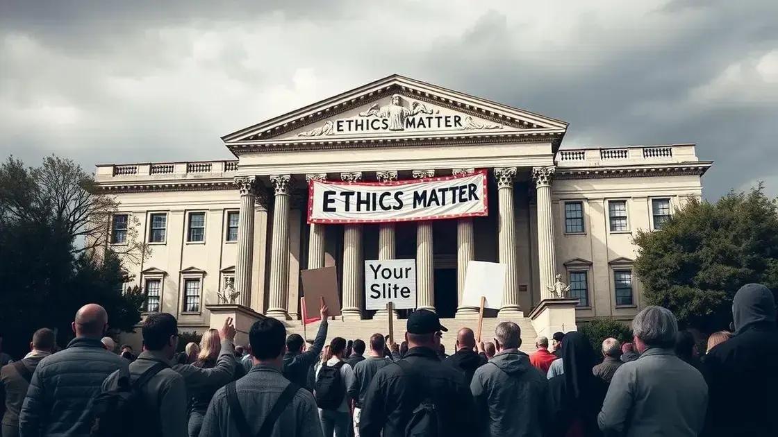 Consequences of unethical behavior in government
