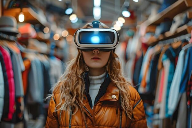 A shopper virtually 