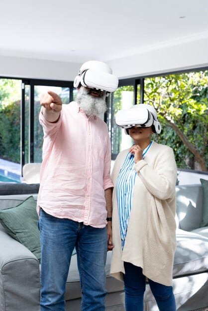 A side-by-side comparison of three different VR headsets, highlighting their design and key features. The comparison focuses on ergonomic aspects, such as weight distribution and adjustable straps.
