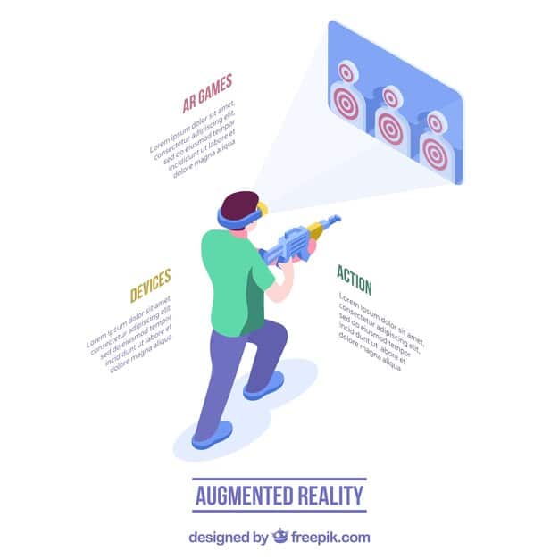 A diagram illustrating how to measure the field of view of a VR headset, showing the angles and distances involved in the calculation.