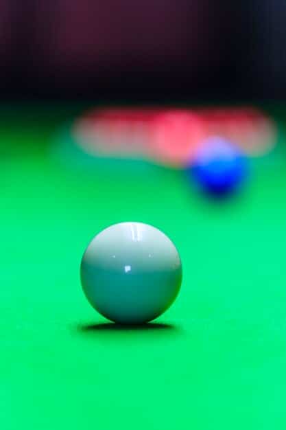 A close-up view of the virtual table tennis paddle in Eleven Table Tennis VR, showing the detailed textures and realistic rendering.
