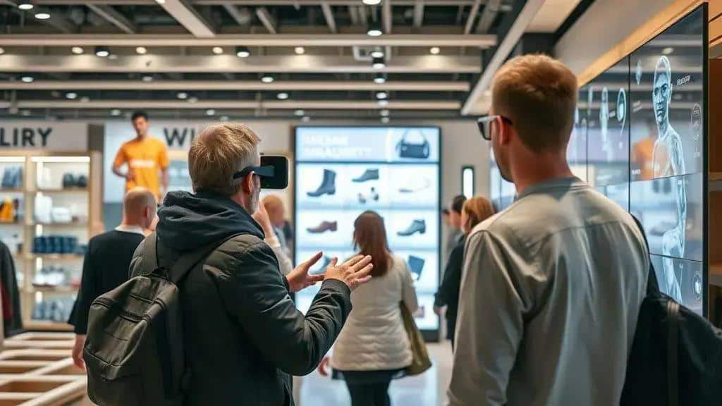 Enhanced customer interaction through AR