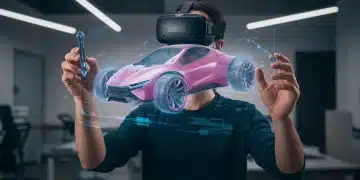 Gravity Sketch VR App: New Features for Design Pros in 2025 Designer using Gravity Sketch VR to sculpt a futuristic vehicle model