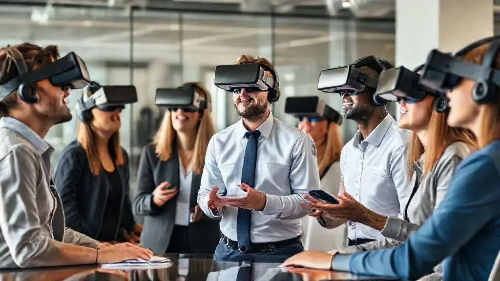 Virtual reality for business collaboration and remote meetings