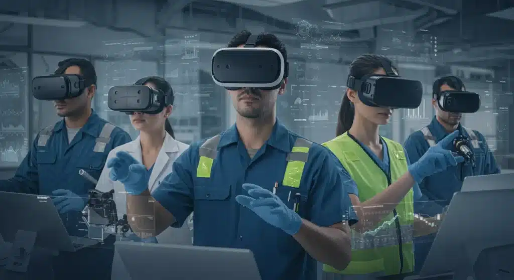 VR Training for US Workforce: Future-Proofing Skills Beyond 2026