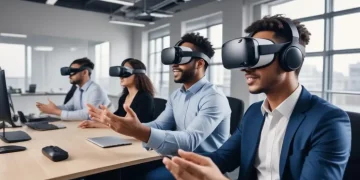 Virtual reality solutions improving business training