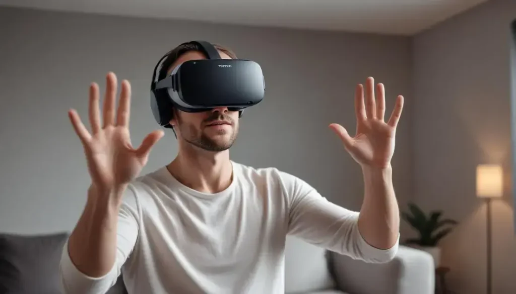 Advanced VR hardware with better resolution and tracking systems