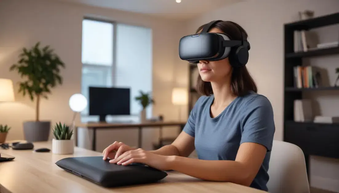 Lightweight VR hardware designed for extended daily use