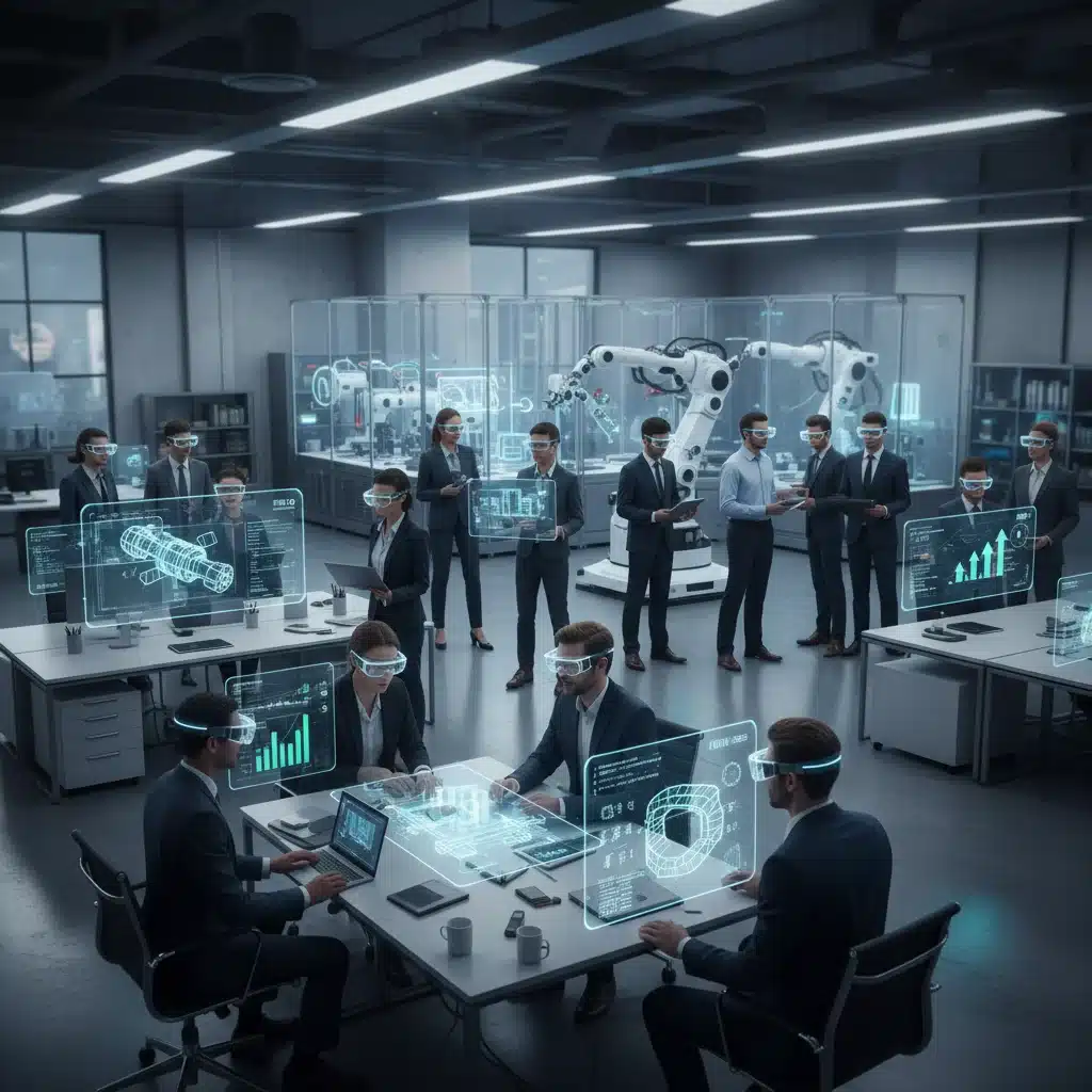 AR Overlays: Boosting US Business Productivity 15% by 2026